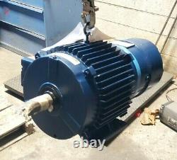 NEW MAGNETEK 2 HP AC ELECTRIC MOTOR With CLUTCH & BRAKE 460 VAC 3 PHASE 213T FRAME