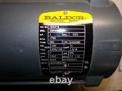 New Baldor 1 HP DC Electric Motor 56c Frame 180 VDC 1750 RPM Tefc Cd5318