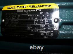 New Baldor 60 HP Ac Electric Xex Severe Duty Motor 364tc Frame 1780 RPM 460 Vac