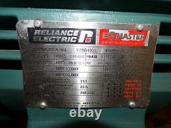 New Reliance 15 HP Ac Electric Motor 254t Frame 230/460 Vac 1750 RPM Tefc 3 Ph