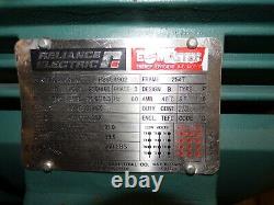 New Reliance 15 HP Ac Electric Motor 254t Frame 230/460 Vac 1750 RPM Tefc 3 Ph
