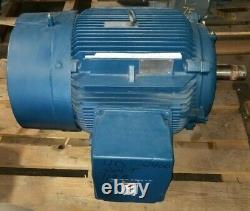 New Siemens 40 HP Electric Motor 460 Vac 1185 RPM 3 Phase 364t Frame Rgzeesd