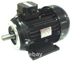 Nicolini 5.5HP/4kW Three Phase 400V Electric Motor 28mm Solid Shaft 1400 RPM 100