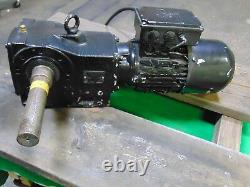 Nord 1 HP Electric Motor and Gearbox Speed Reducer 11 RPM 208v 360v 1.5