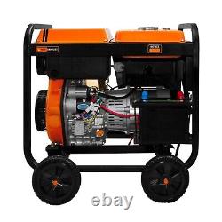 Portable Diesel Generator Open Frame ATS Electric Start 5kVA Three Phase 10HP