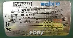 Reliance Sabre 10 HP Ac Electric Motor 230/460 Vac 3ph 215t 1755 RPM P21s3027
