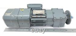 SEW 0.55kw 3-Phase Electric Motor Gearbox Brake 355RPM Gear Motor Reducer Flange