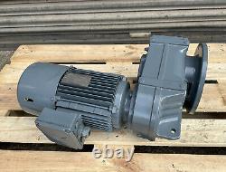 SEW 2.2kW 3-Phase AC Electric Motor Gearbox with Brake 41RPM Gear Motor Reducer