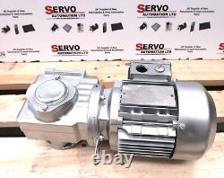 SEW 89RPM 0.37kW 3-Phase Electric Motor Gearbox Gear Hollow Reducer SA37/TDT71D4