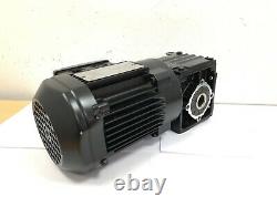 SEW-EURODRIVE WA20 DR63M4 3-Phase Electric Motor Gearbox 0.18kW Gear Reducer