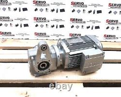 SEW SA37 1.1kW 3-Phase Electric Motor Gearbox Gear Hollow Reducer 207RPM