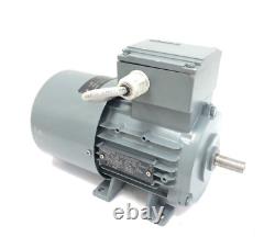 Siemens 0.37kW BRAKE Electric Motor 3-Phase AC B3 Foot 1370RPM 14mm 400v