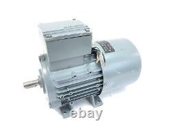 Siemens 0.37kW BRAKE Electric Motor 3-Phase AC B3 Foot 1370RPM 14mm 400v