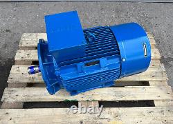 Siemens 22kW (30hp) Squirrel Cage AC Electric Motor 1465RPM 4-Pole B35 180L 48mm