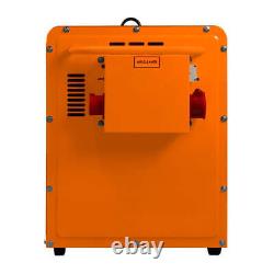 Silent Diesel Generator Three Phase ATS 6.5kVA 6500W 13HP 230V \ 400V Electric