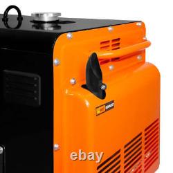 Silent Diesel Generator Three Phase ATS 6.5kVA 6500W 13HP 230V \ 400V Electric