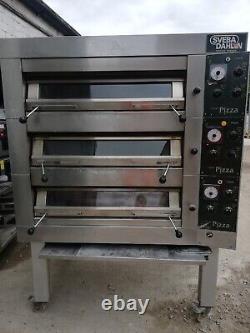 Sveba Dahlen 3 Deck Pizza Oven/Bakery Oven Three Phase Electric