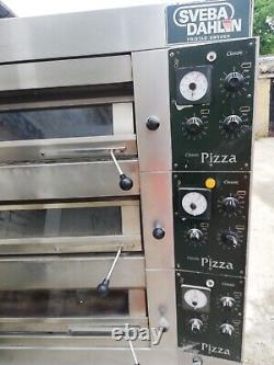 Sveba Dahlen 3 Deck Pizza Oven/Bakery Oven Three Phase Electric