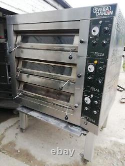 Sveba Dahlen 3 Deck Pizza Oven/Bakery Oven Three Phase Electric