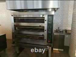 Sveba Dahlen Dc-32p Three Phase Electric Commercial Pizza Oven With Stand