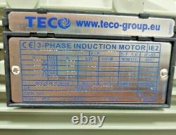 TECO 3-Phase 0.75kW (1HP) AC Electric Motor 1430RPM 4-Pole 80M Frame B5 IE2