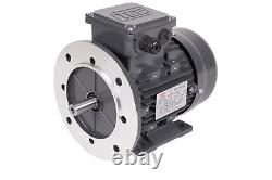 TEC Three Phase Electric Motor, 0.55KW, (3/4HP), Foot & Flange Mounted(B35), 100
