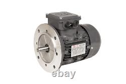 TEC Three Phase Electric Motor, 1.5KW, (2HP), Flange Mounted(B5), 1000rpm6 pole
