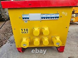 TMC 10 KVA 3 Three phase 400 110 volt Electrical Site Transformer £150+vat T12