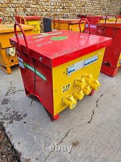 TMC 10 KVA 3 Three phase 400 110 volt Electrical Site Transformer £150+vat T12