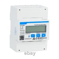 Three Phase Four Wire Electric Energy Meter DTSU666 in White+Blue Color