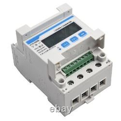 Three Phase Four Wire Electric Energy Meter DTSU666 in White+Blue Color