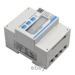 Three Phase Four Wire Electric Energy Meter DTSU666 in White+Blue Color