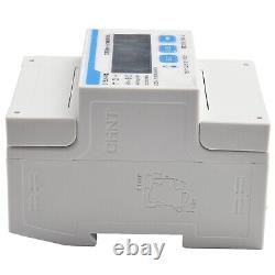 Three Phase Four Wire Electric Energy Meter DTSU666 in White+Blue Color