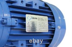Three Phase Squirrel Cage Electric Motor 0.75 kW 2 pole 3000 rpm 50 Hz 400 V