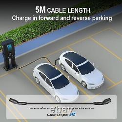 Type 2 Charging Cable for Electric Cars 11kW, 5M, Three-Phase, 16A Waterproof