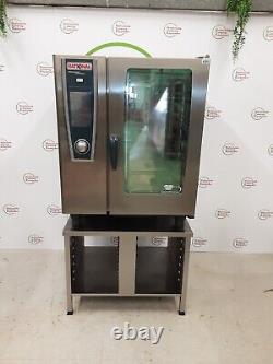 Used Rational 10 Grid Electric (32amp Three Phase) SCC WE Combi Oven On Stand