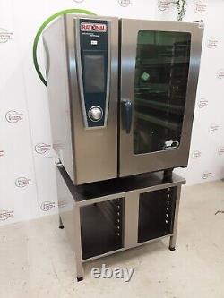 Used Rational 10 Grid Electric (32amp Three Phase) SCC WE Combi Oven On Stand