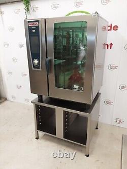 Used Rational 10 Grid Electric (32amp Three Phase) SCC WE Combi Oven On Stand