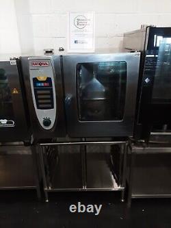 Used Rational 6 Grid Electric (16amp Three Phase) SCC Combi Oven On Stand