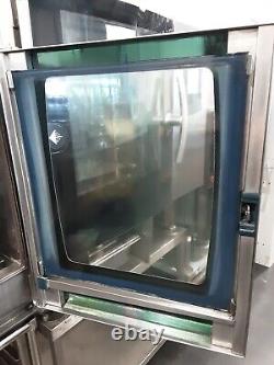 Used Rational 6 Grid Electric (16amp Three Phase) SCC Combi Oven On Stand