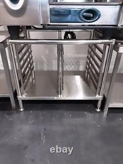 Used Rational 6 Grid Electric (16amp Three Phase) SCC Combi Oven On Stand