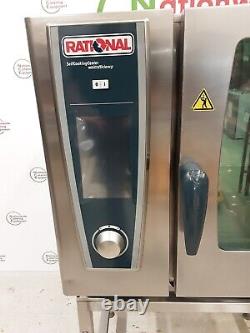 Used Rational 6 Grid Electric (32amp Three Phase) SCC WE Combi Oven On Stand