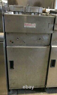 Valentine Single Tank Twin Basket Free Standing Electric Fryer Three Phase