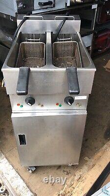 Valentine V2200T Electric Fryer, twin Tank, three Phase, 23kw extra power