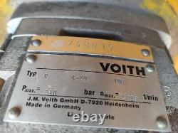 Voith Hydraulic Power pack unit pump 210 BAR 30 L. P. M 11KW three phase