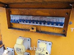 Yellow 10 KVA 3 Three phase 400 110 volt Electrical site Transformer £90+vat T16