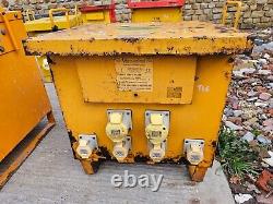 Yellow 10 KVA 3 Three phase 400 110 volt Electrical site Transformer £90+vat T16