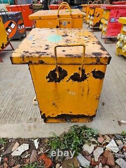 Yellow 10 KVA 3 Three phase 400 110 volt Electrical site Transformer £90+vat T16