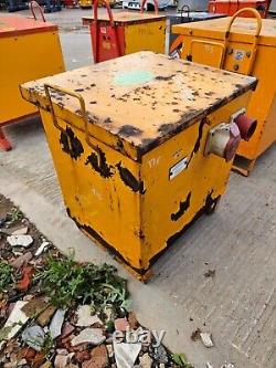 Yellow 10 KVA 3 Three phase 400 110 volt Electrical site Transformer £90+vat T16